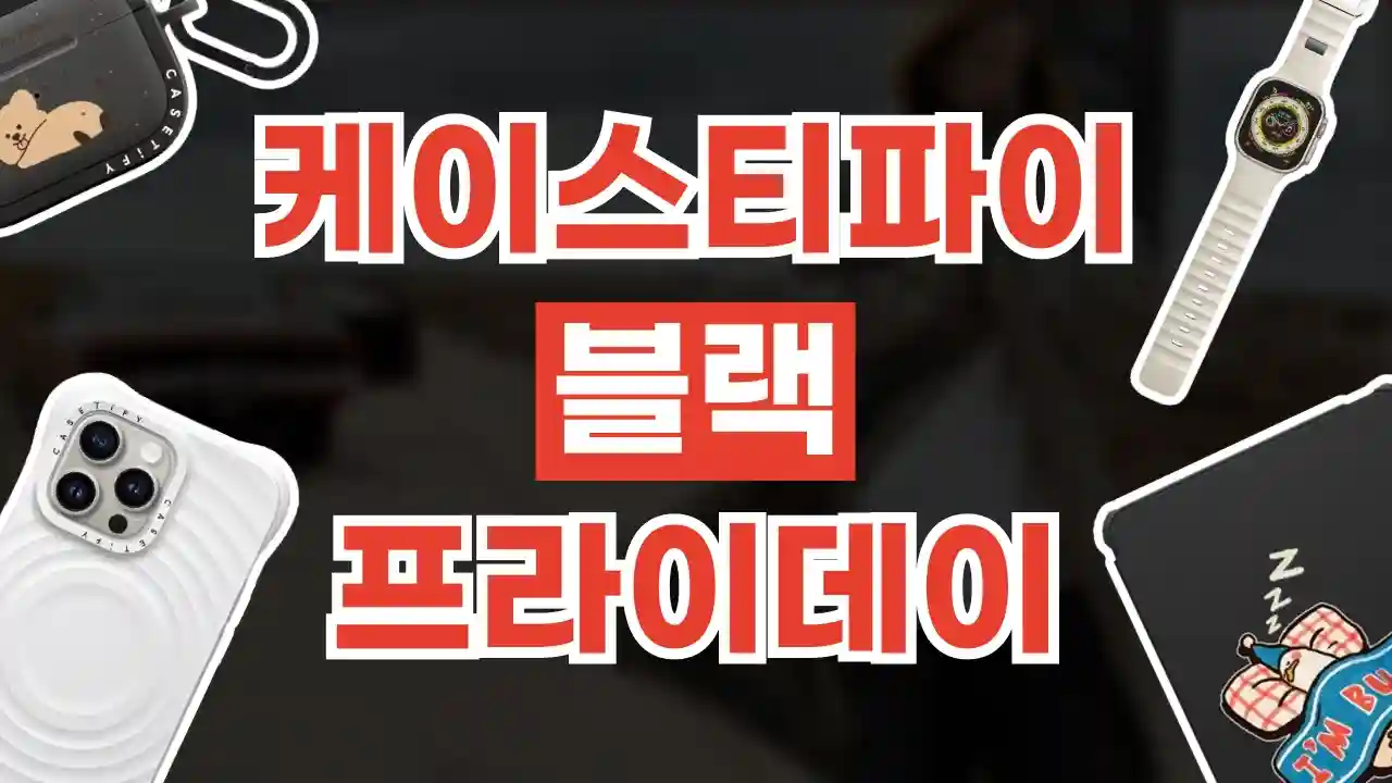 케이스티파이 블랙프라이데이 2026년 최신 케이스티파이 블랙프라이데이