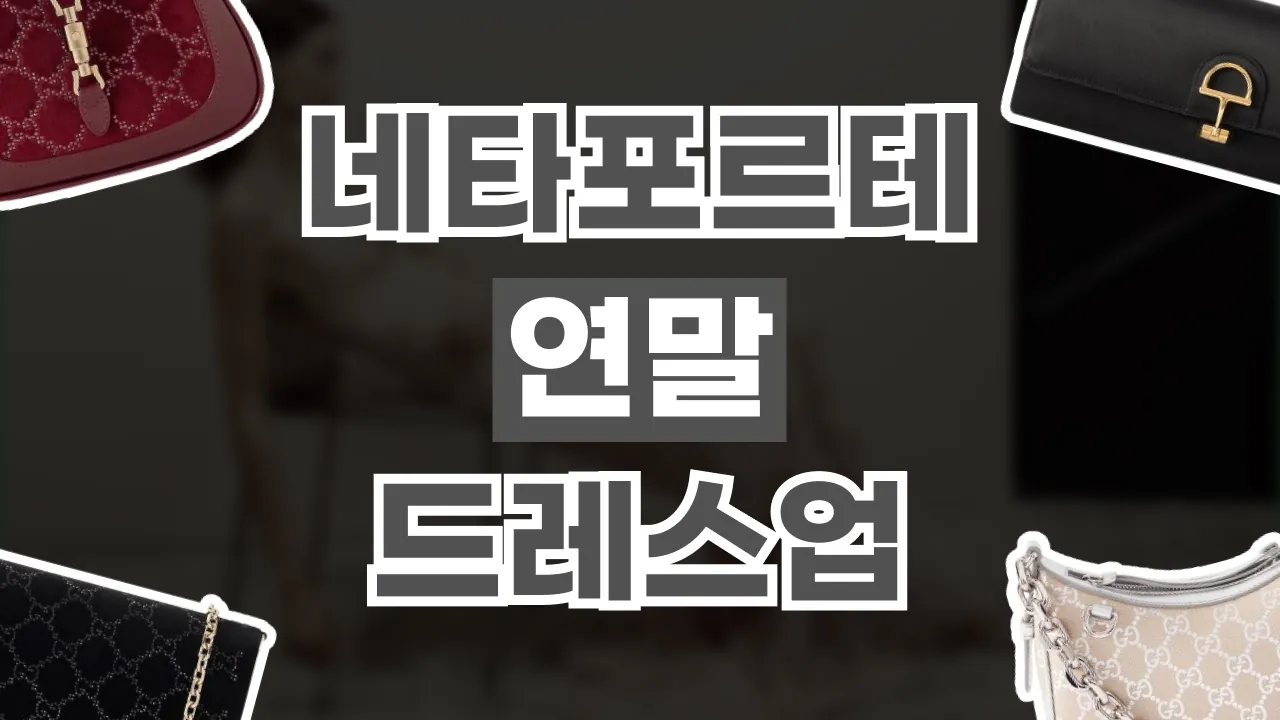 네타포르테 연말 드레스업 네타포르테 연말 드레스업 - 디스팟 할인정보