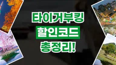 타이거부킹 할인코드 타이거부킹 할인코드