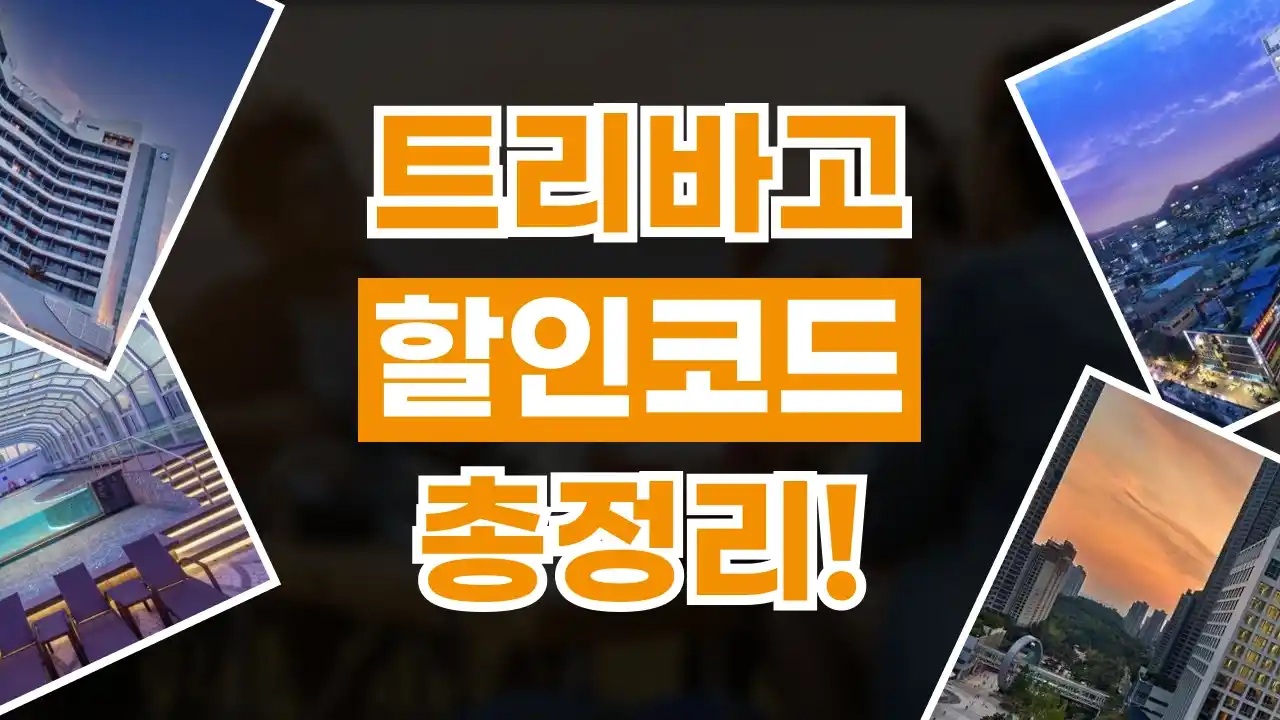 트리바고 할인코드 트리바고 할인코드 2026년 최신 정보